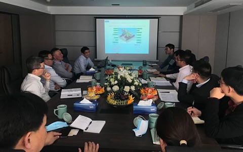 浙江省首批重（chóng）點產（chǎn）業鏈分組領（lǐng）導調（diào）研我司