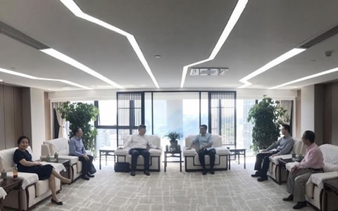 杭州市“三會”常務副會長兼秘書長李強煜一行走訪绿巨人草莓丝瓜樱桃秋葵榴莲污免费版